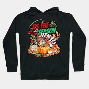 Turkey Thanksgiving a Farmer Farming and Autumn Enthusiasts Hoodie